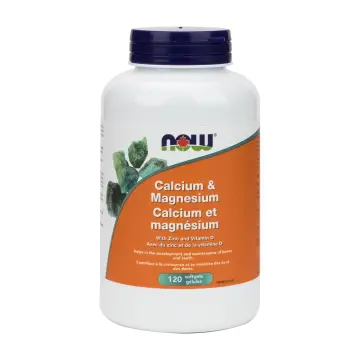 NOW | Calcium & Magnesium With Zinc & Vitamin D Softgels