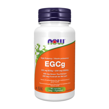 NOW | EGCg Green Tea Extract 400mg Vegetarian Capsules