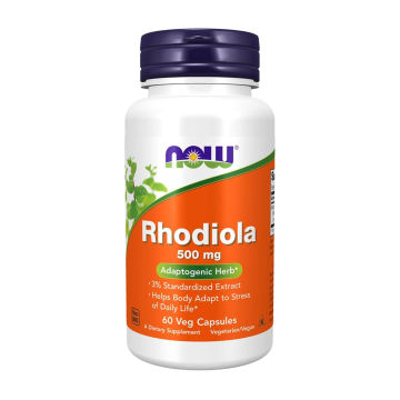 NOW | Rhodiola 500mg Vegetarian Capsules