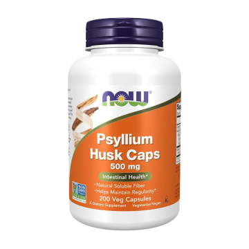 NOW | Psyllium Husk 500mg Veggie Capsules