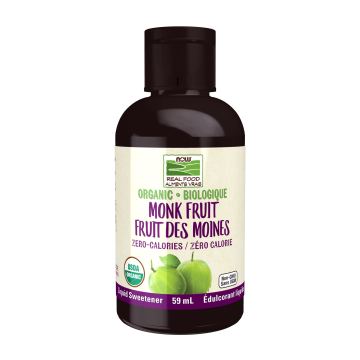 NOW | Organic Monk Fruit Liquid Sweetener