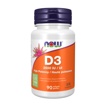 NOW | Vitamin D3 2500IU Softgels