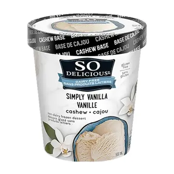 So Delicious | Simply Vanilla Cashew Milk Frozen Dessert