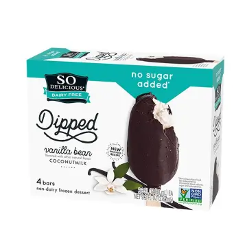 So Delicious | Dipped Vanilla Bean Coconut Milk Frozen Bars