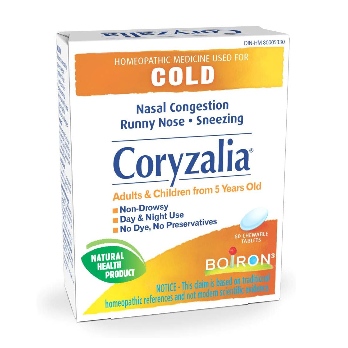 Boiron | Coryzalia Tablets