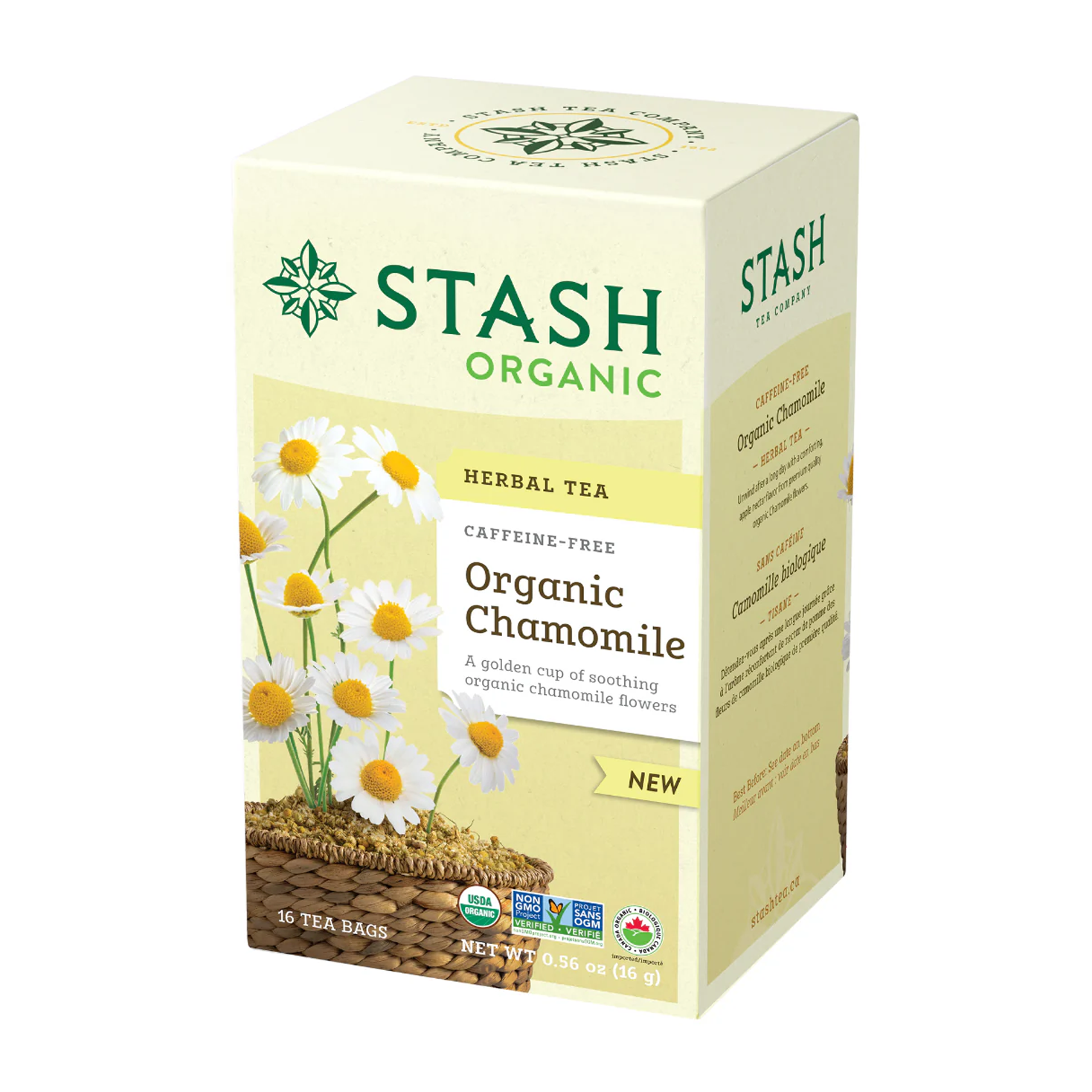 Stash | Organic Chamomile Herbal Tea 16 Bags