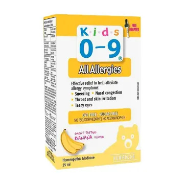 Homeocan Kids 0-9 | Banana Flavour Allergy Liquid