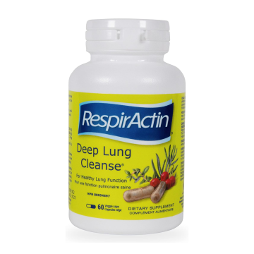 RespirActin | Deep Lung Cleanse Vegetarian Capsules