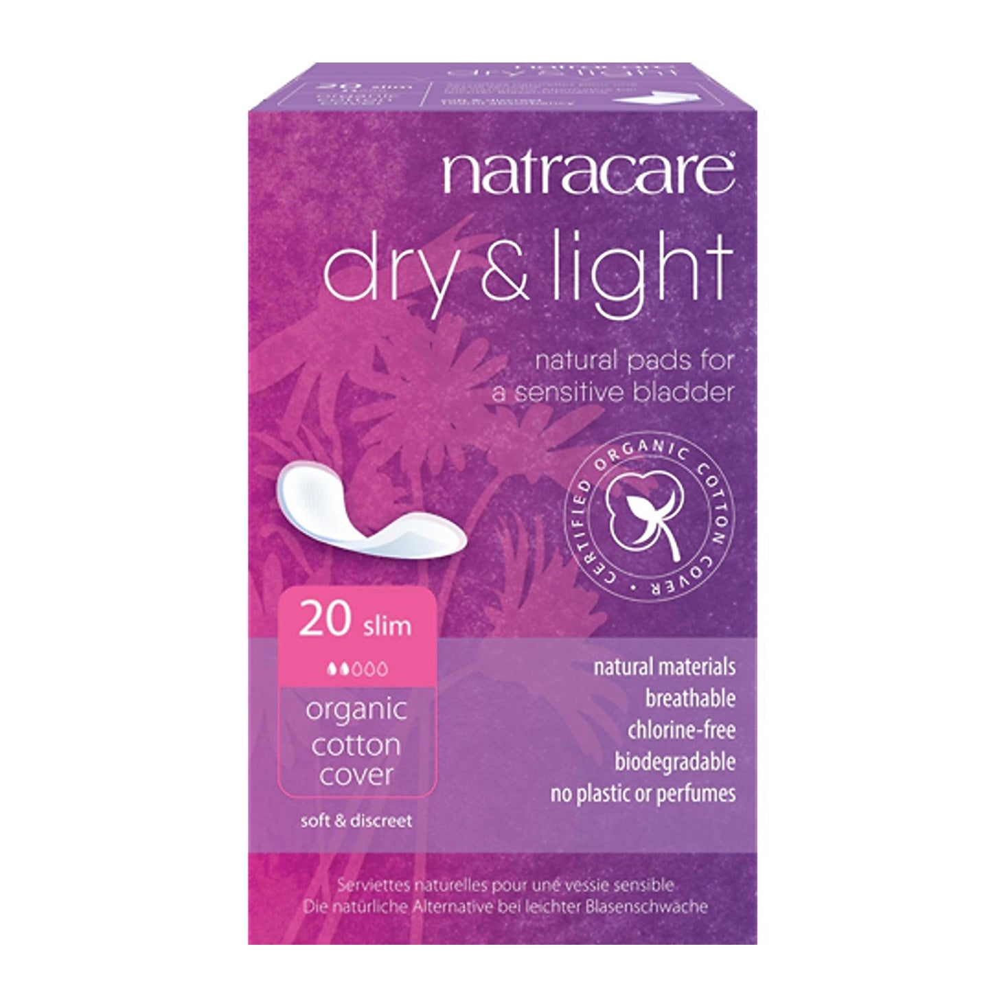 Natracare | Organic Cotton Curved Panty Liners