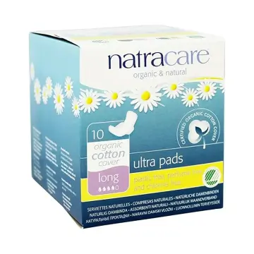 Natracare | Organic Cotton Long Ultra Pads With Wings