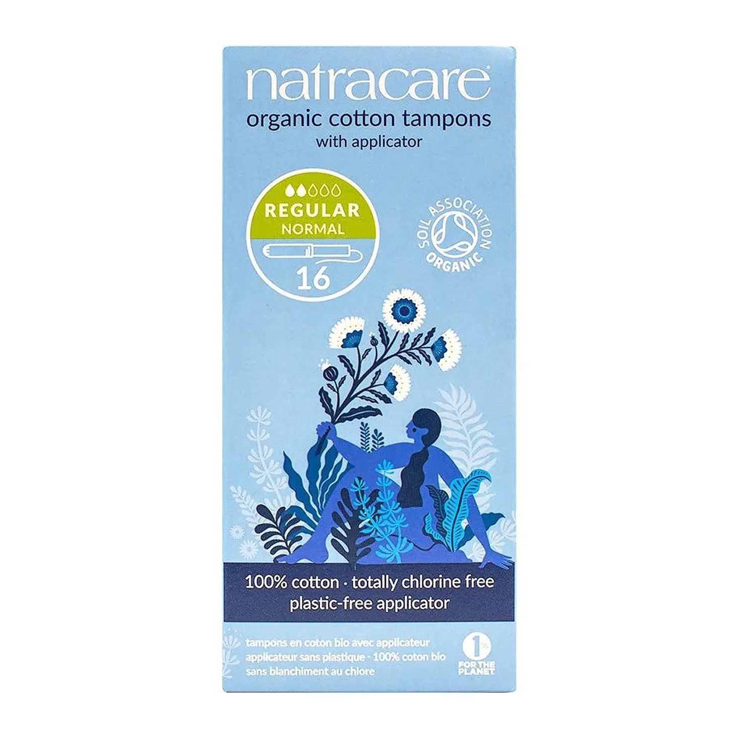Natracare | Organic Cotton Regular Tampons With Applicator