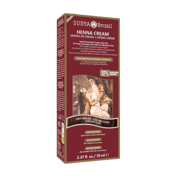 Surya Brasil | Light Brown Henna Cream 70ml