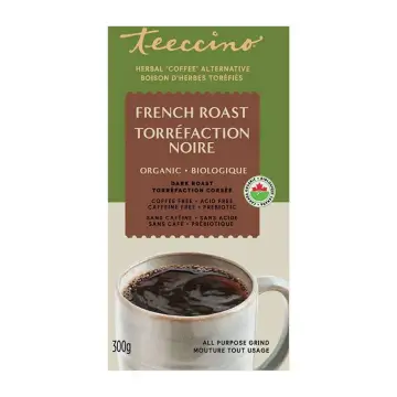 Teeccino | French Roast Ground Herbal Coffee Alternative