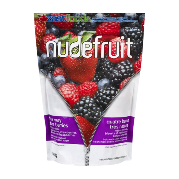 Zastfoods | Nudefruit Four Very Bare Berries 500g