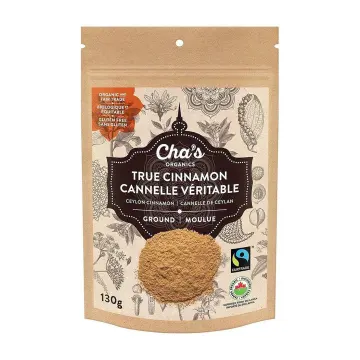 Cha's Organics | True Ceylon Ground Cinnamon