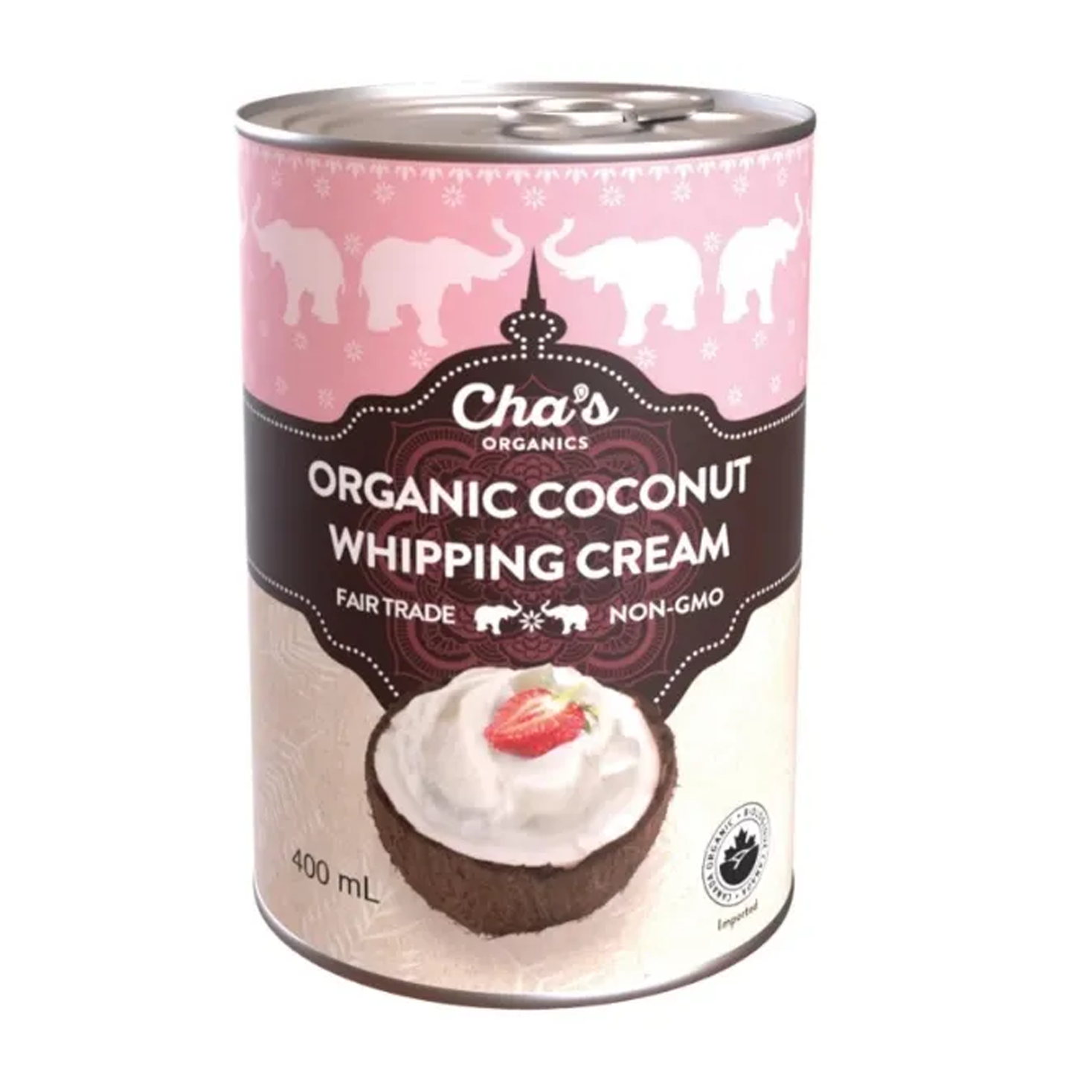 Cha's Organics | Unsweetened Coconut Whipping Cream