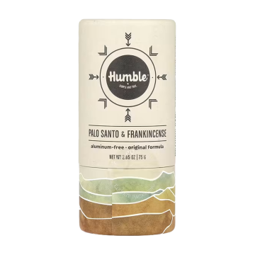 Humble Brands | Deodorant Aluminum Free Palo Santo & Frankincense 75g