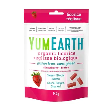 Yum Earth | Organic Strawberry Licorice