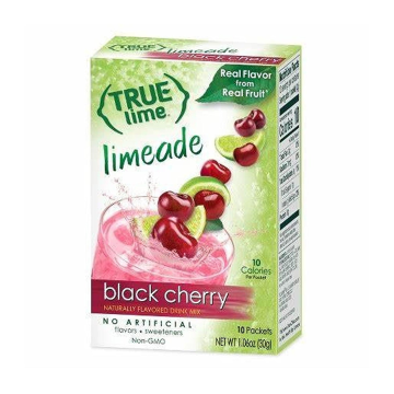 True Lime | Black Cherry Limeade Drink Mix Packets