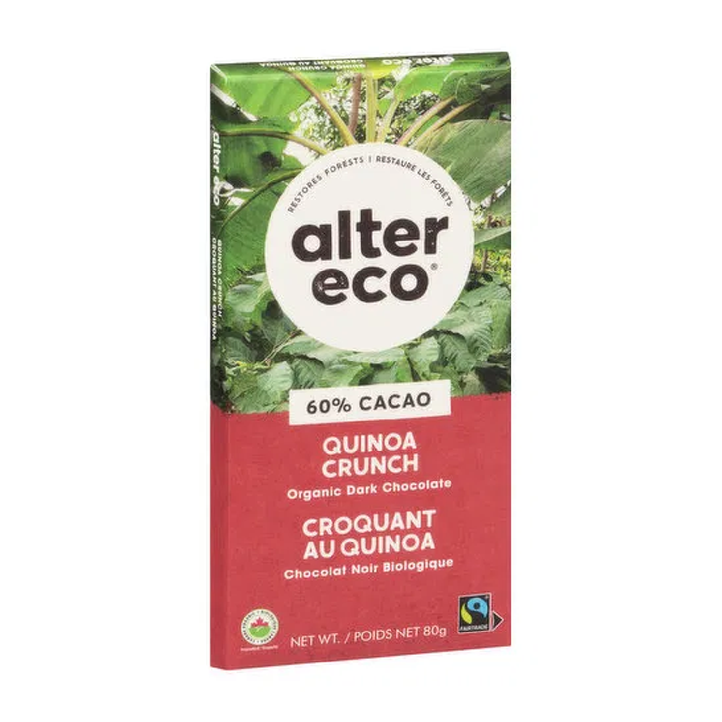 Alter Eco | Quinoa Crunch Dark Chocolate Bar