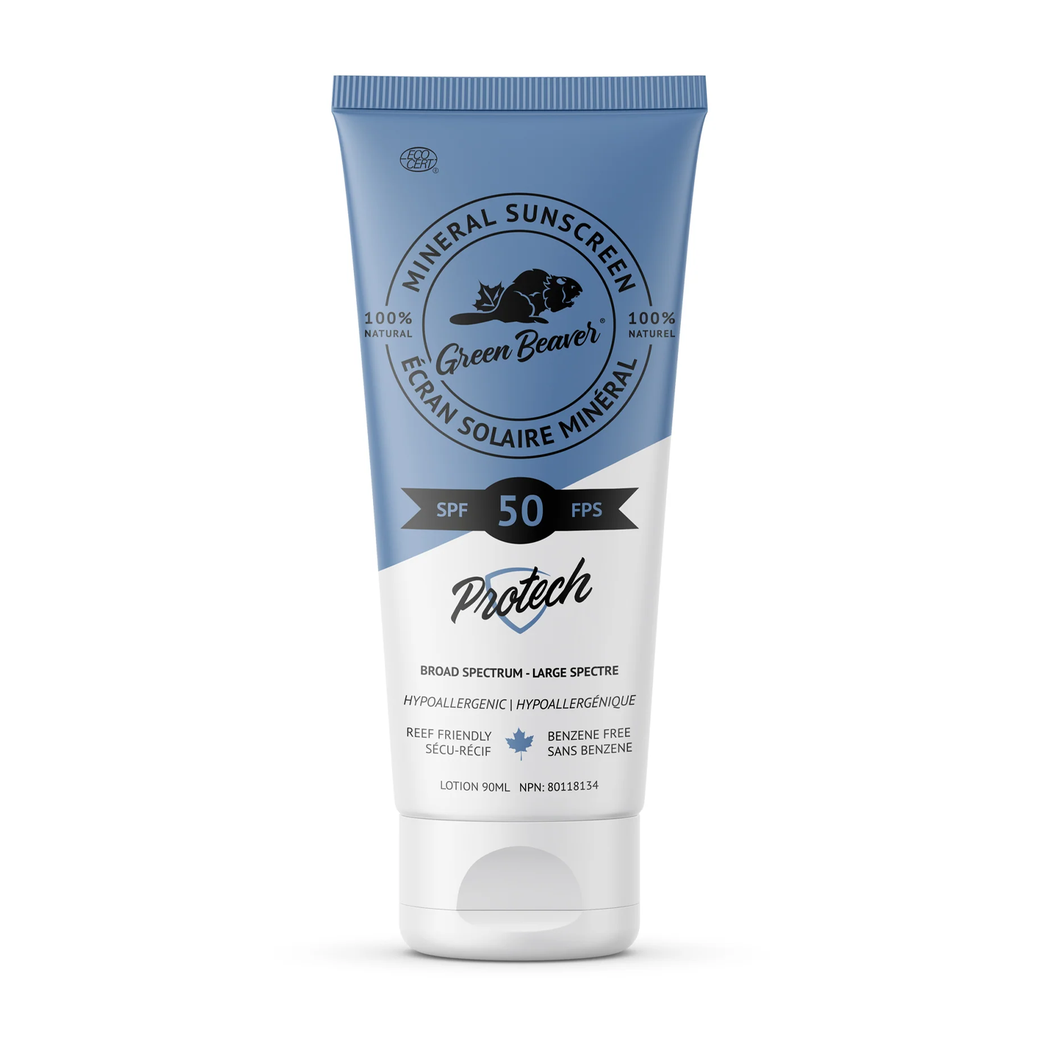 The Green Beaver Company | Protech Adult SPF50 Sunscreen Lotion