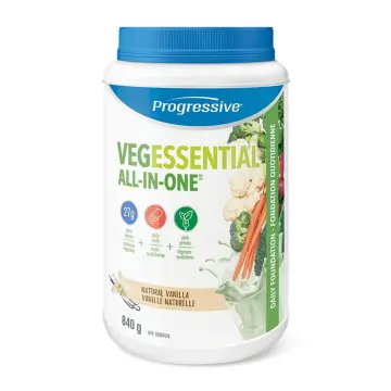 Progressive | VegEssential All-In-One Natural Vanilla Flavour Protein Powder