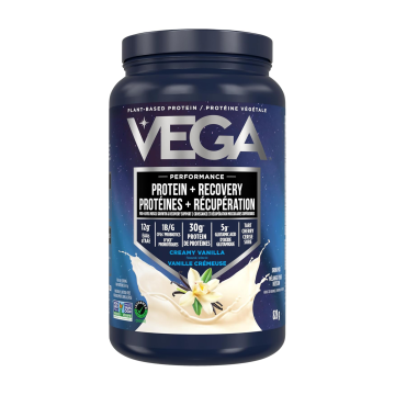 Vega Performance | Creamy Vanilla Protein+Recovery Drink Mix Powder 828g
