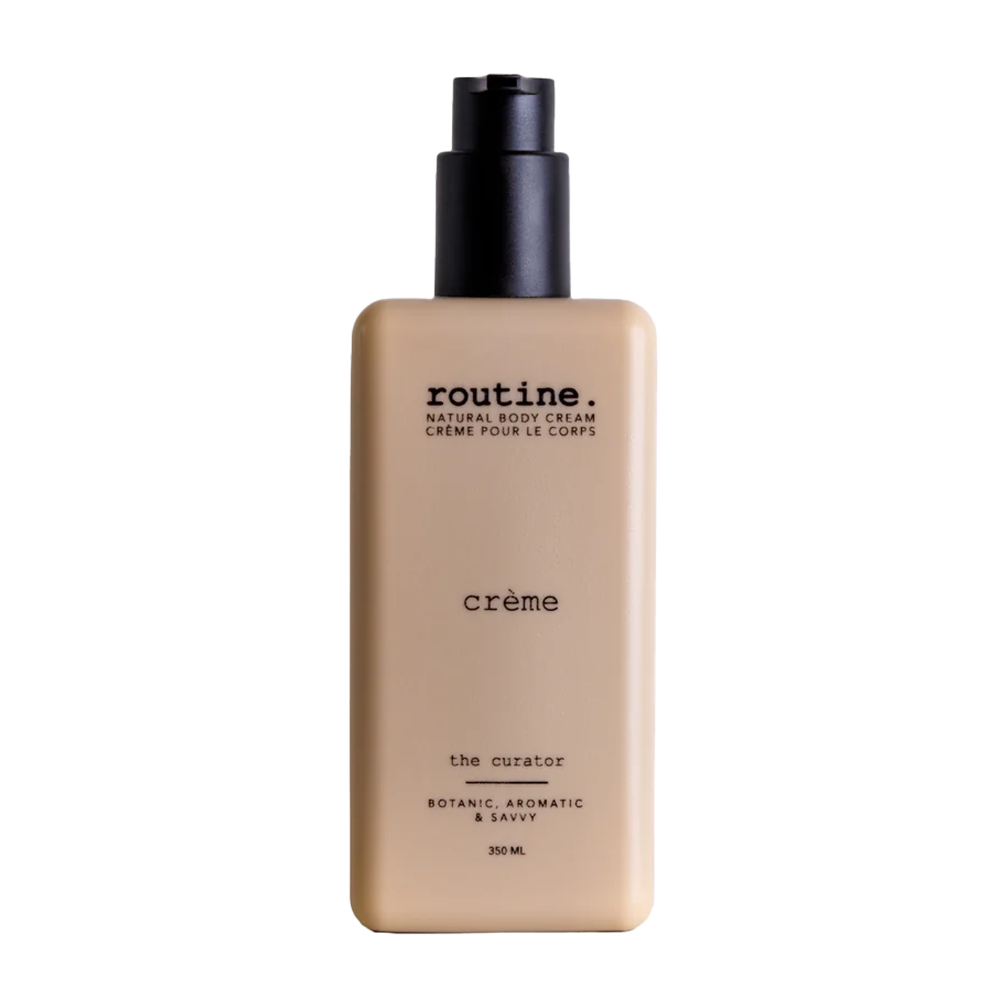 Routine | Natural Body Cream The Curator 350ml
