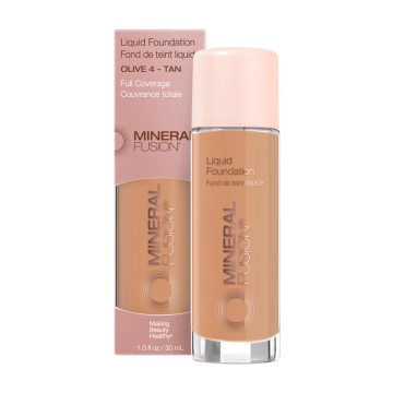 Mineral Fusion | Liquid Foundation Olive 4 Tan