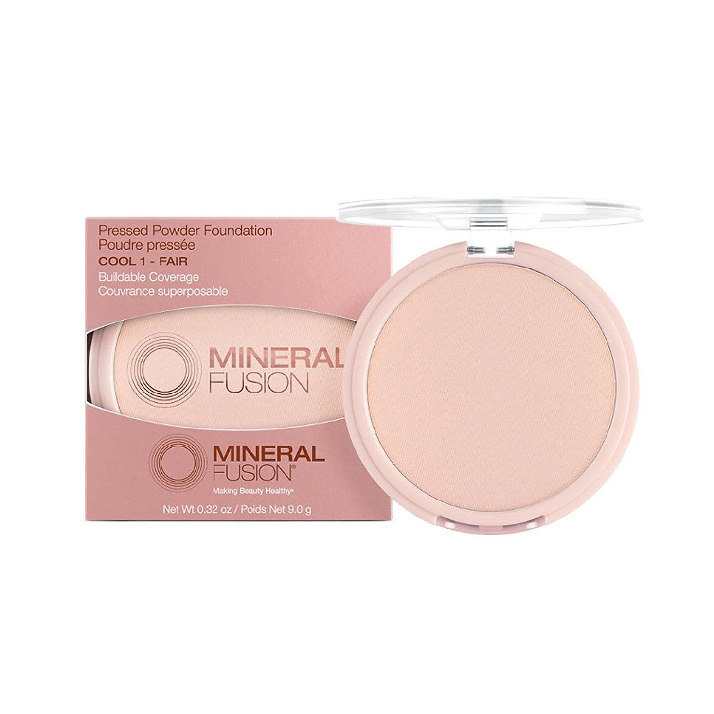 Mineral Fusion | Pressed Powder Foundation Cool 1-Fair