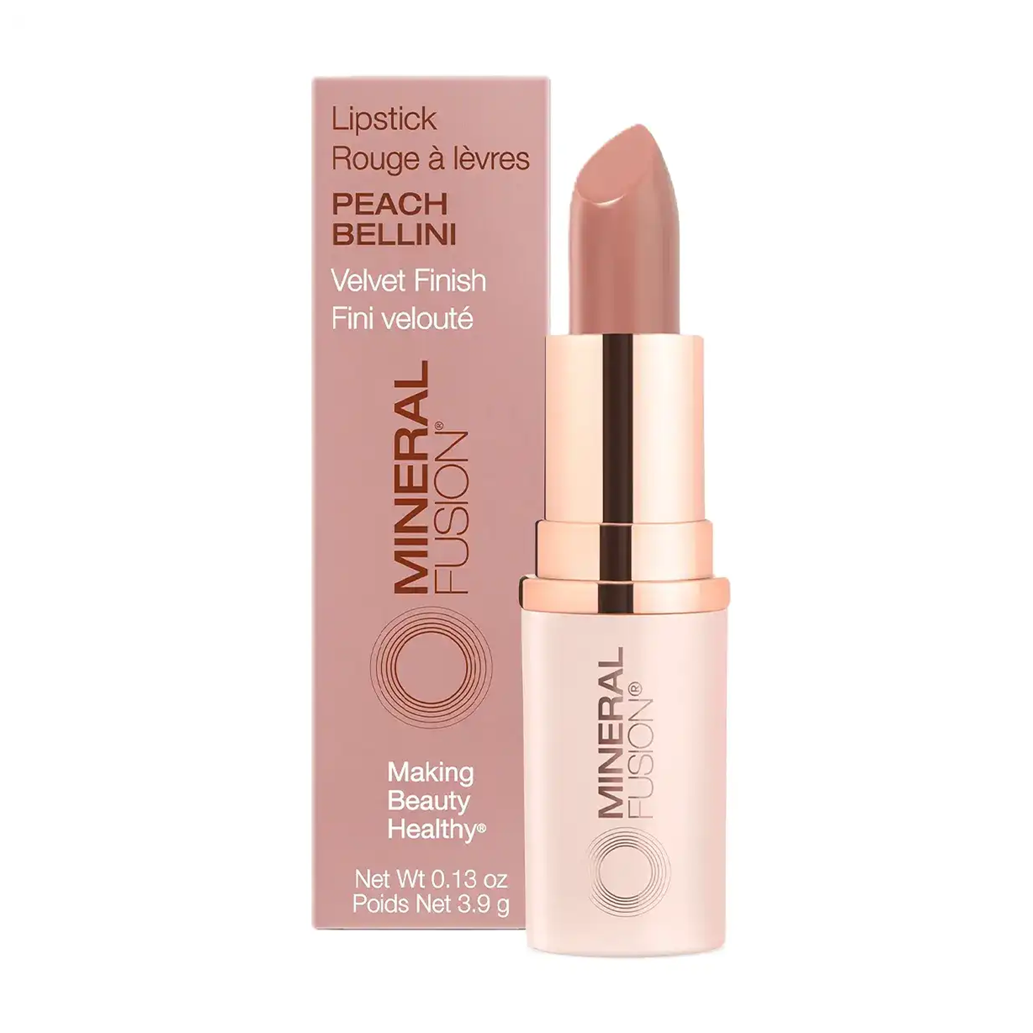 Mineral Fusion | Lipstick Peach Bellini