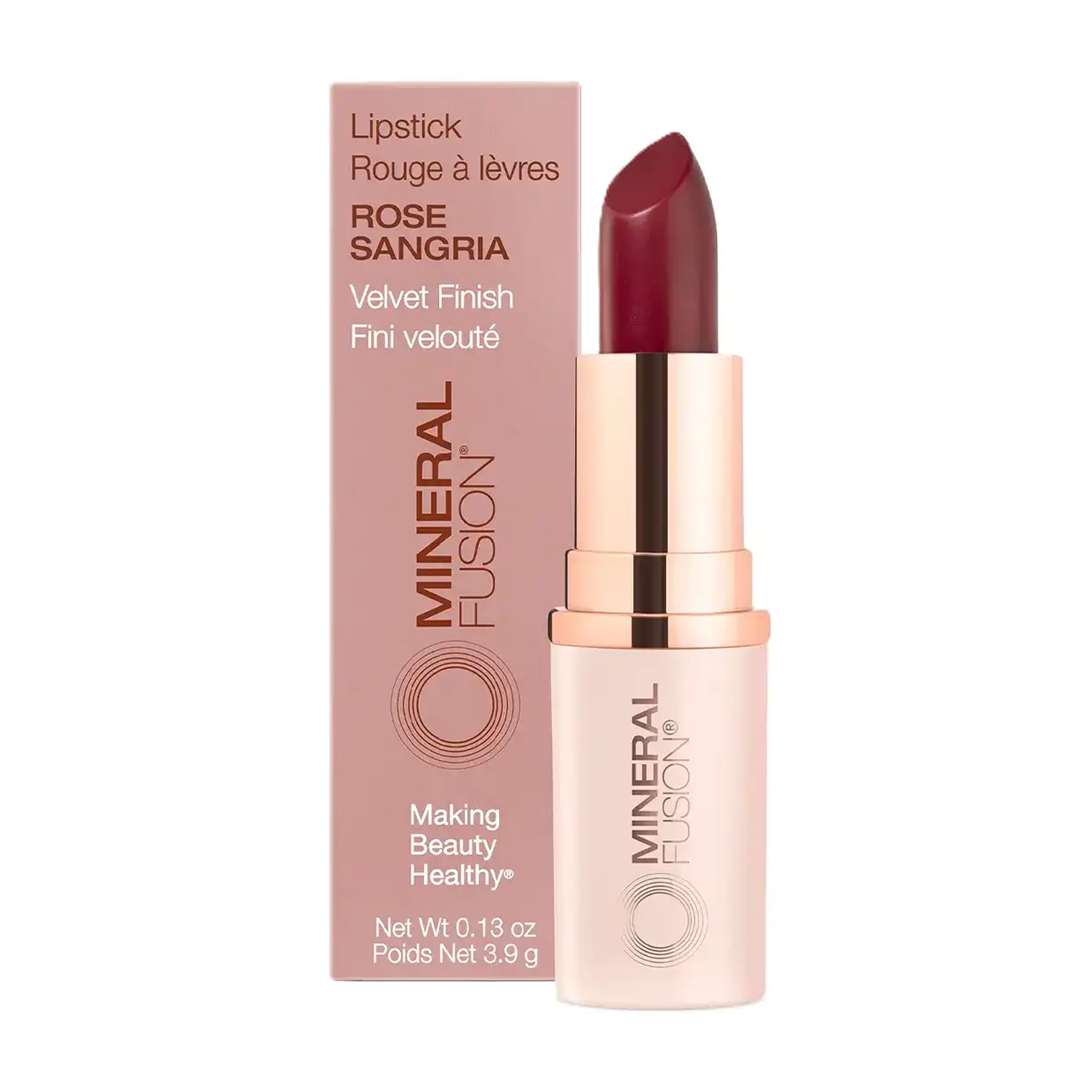 Mineral Fusion | Lipstick Rose Sangria