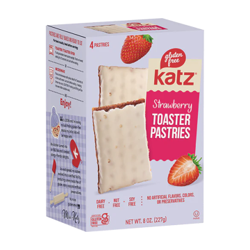 Katz | Strawberry Toaster Pastries 227g