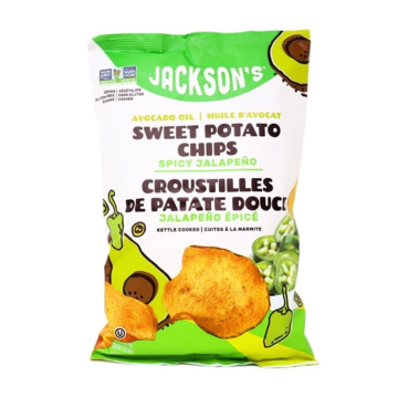 Jackson's | Sweet Potato Chips Spicy Jalapeno 142g
