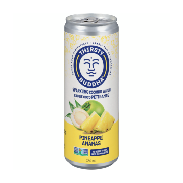 Thirsty Buddha | Pineapple Sparkling Coconut Water