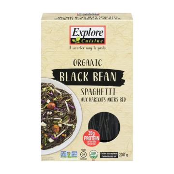 Explore Cuisine | Organic Black Bean Spaghetti 200g