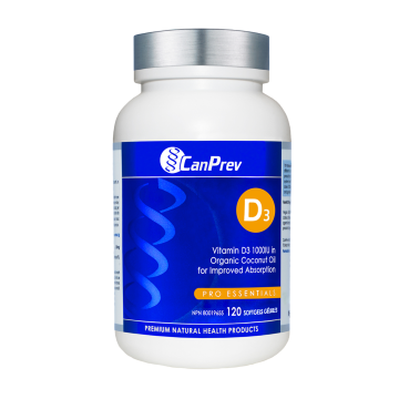 CanPrev | Vitamin D3 1000IU Softgels