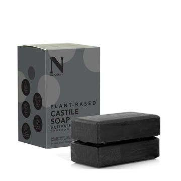 Dr. Natural | Plant-Based Activated Charcoal Castile Bar Soap 226g