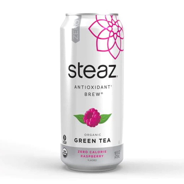 Steaz | Zero Calorie Raspberry Iced Green Tea