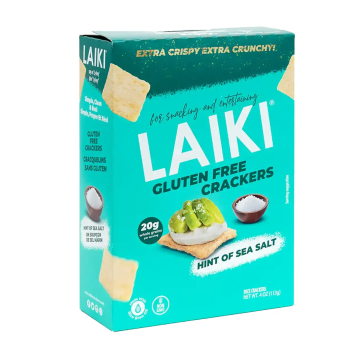Laiki | Gluten Free Hint Of Sea Salt Crackers 113g