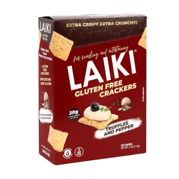 Laiki | Gluten Free Truffles & Pepper Crackers 113g