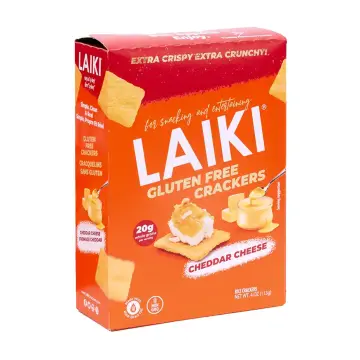 Laiki | Gluten Free Cheddar Cheese Crackers 113g