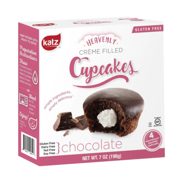 Katz | Chocolate Creme Filled Cupcakes