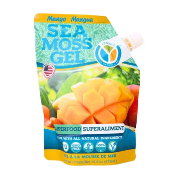 Yemaya Organic | Mango Sea Moss Gel 473ml