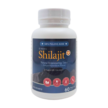 Dr. Kleins | Shilajit 50% Fulvic Acid Natural Rejuvenating Tonic Capsules