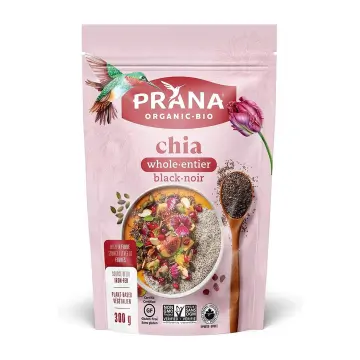 Prana Organic | Whole Black Chia Seeds 300g
