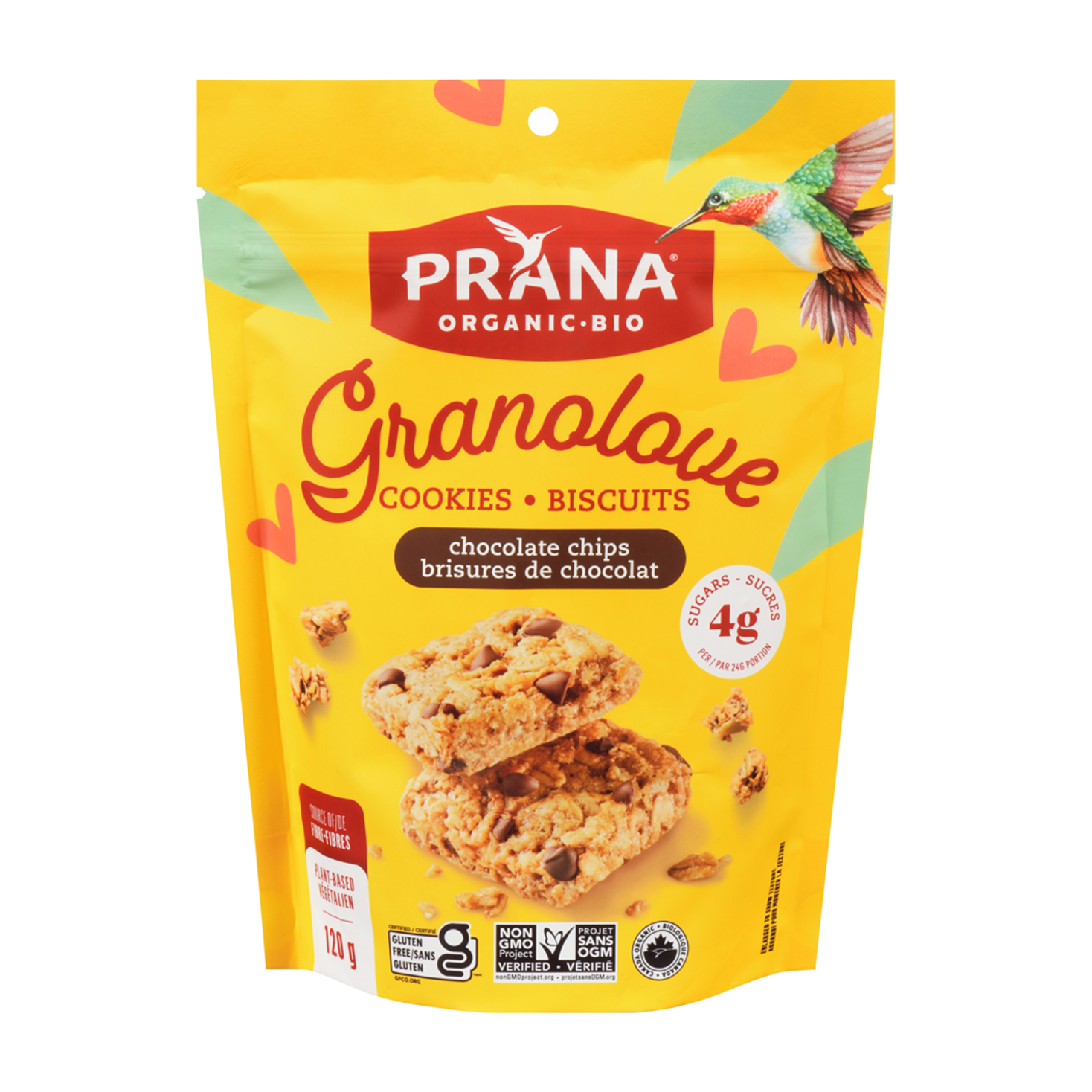 Prana Organic | Chocolate Chip Granolove Cookies