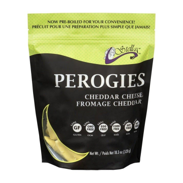 Stellas | Cheddar Cheese Perogies 520g