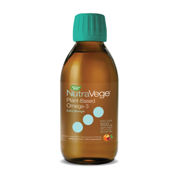 Natures Way | NutraVege Omega-3 Plant 1000mg EPA+DHA Cranberry Orange Flavour Liquid