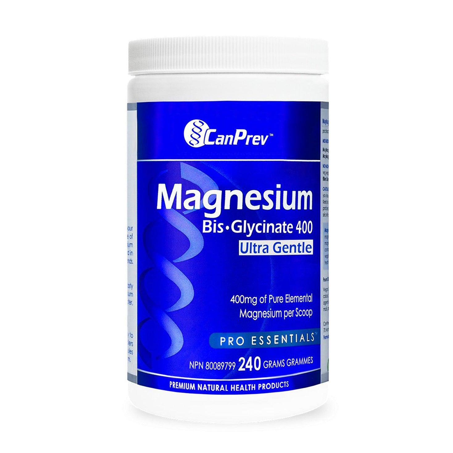 CanPrev | Magnesium Bisglycinate 400 Ultra Gentle Powder